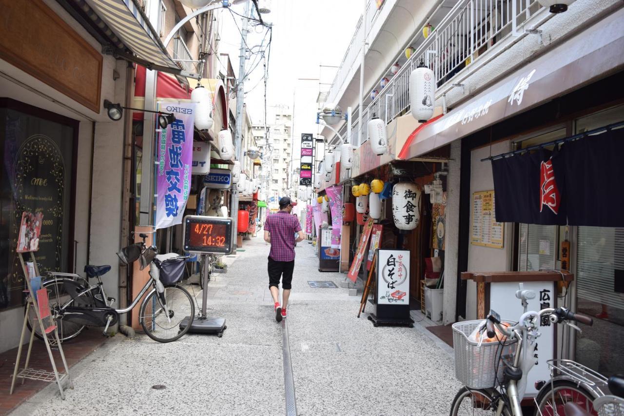 Hiroshima Hostel En Exterior foto